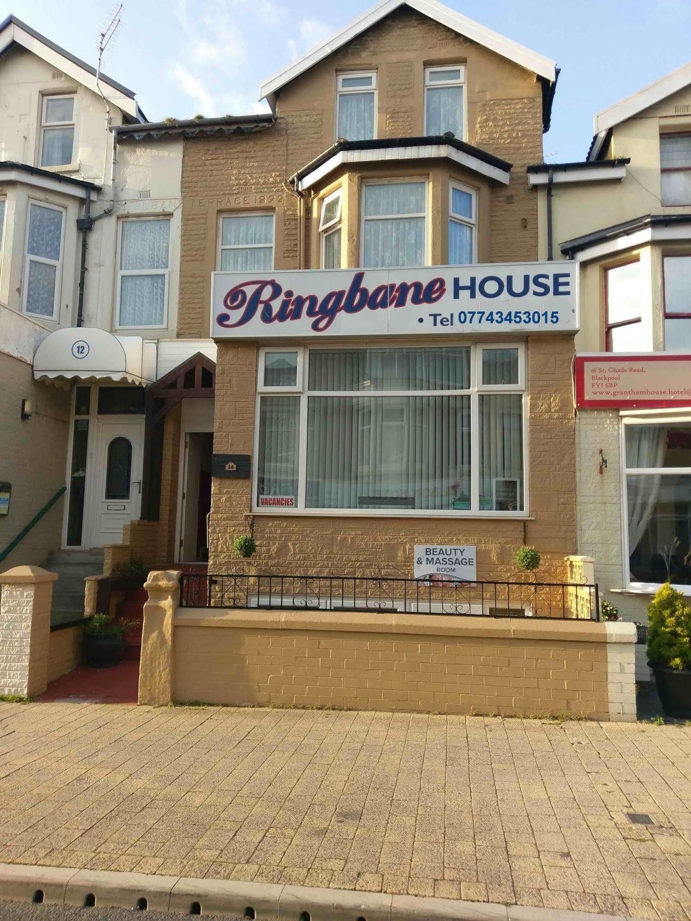 Ringbane House Panzió Blackpool Kültér fotó